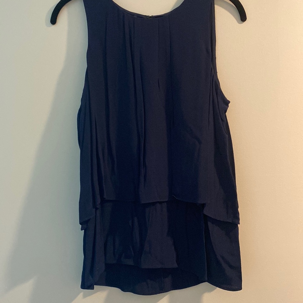 J crew two tiered shirt